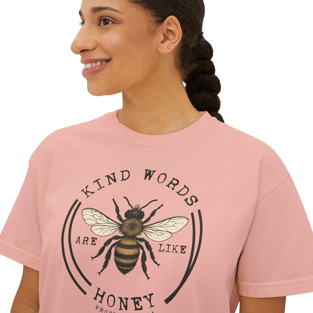 Kind Words Are Like Honey Bee Graphic Tee