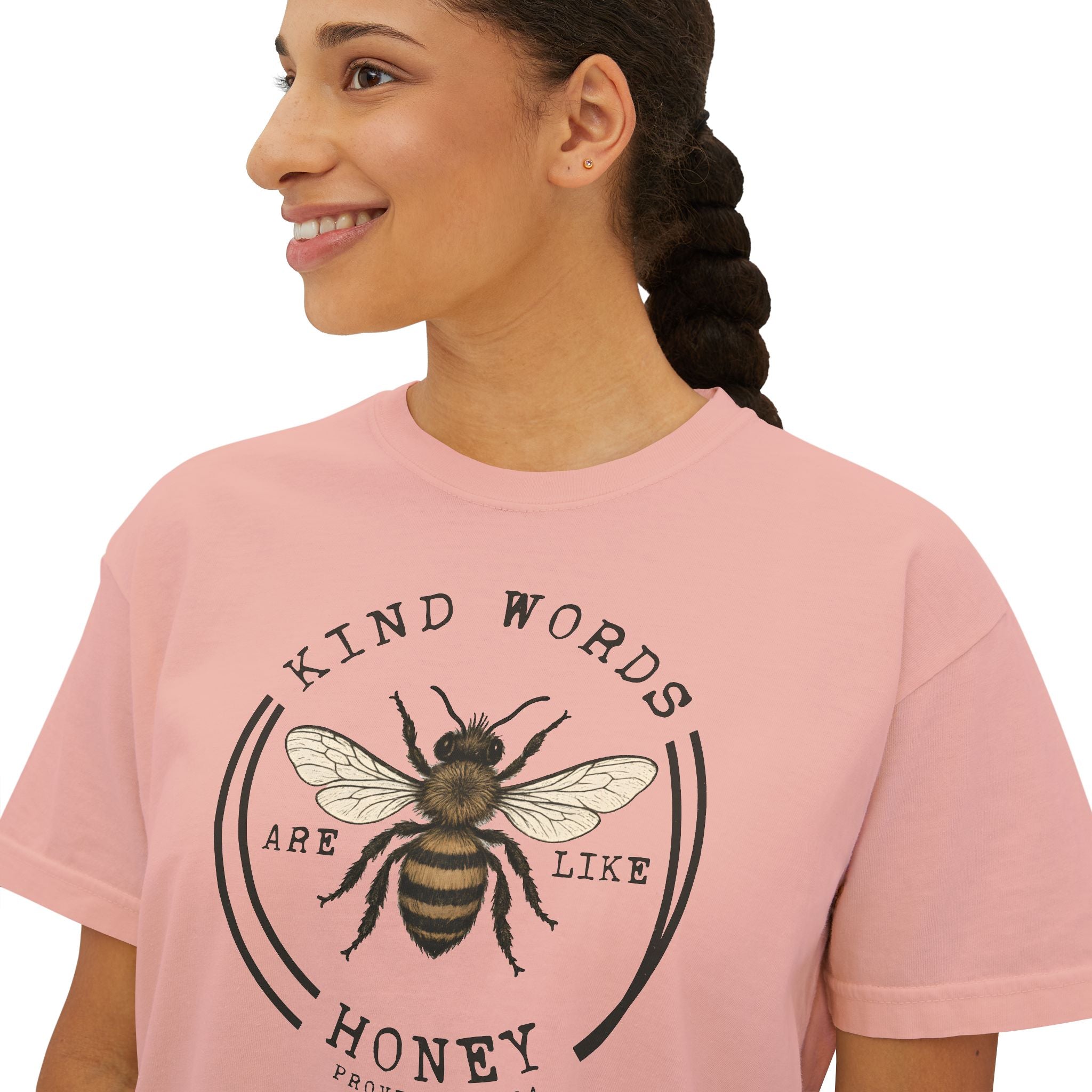 Kind Words Are Like Honey Bee Graphic Tee