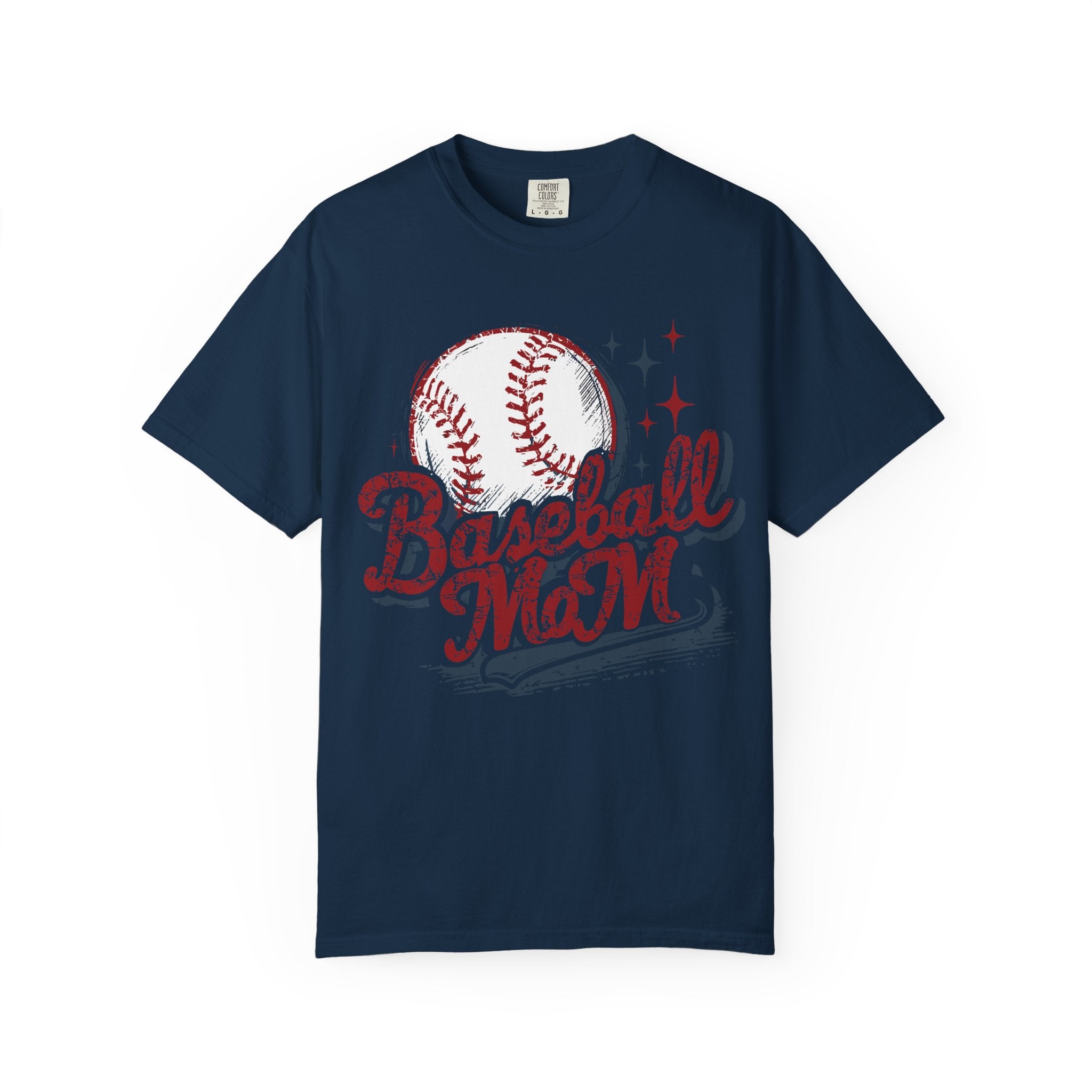 Baseball Mom T-Shirt — Vintage Baseball Graphic Tee for Proud Moms