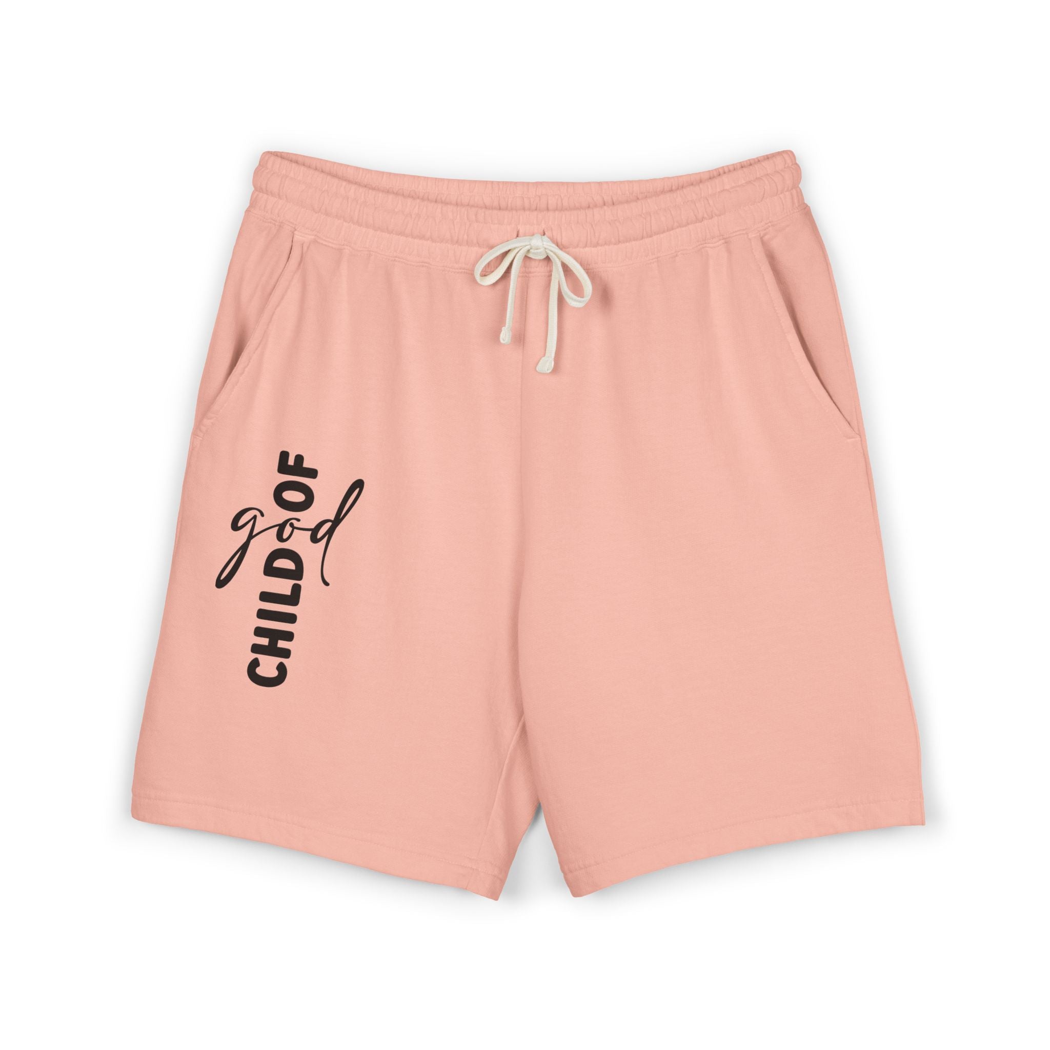 Faithful 'Child of God' Sweat Shorts  Lightweight Fleece Religious Lounge Wear