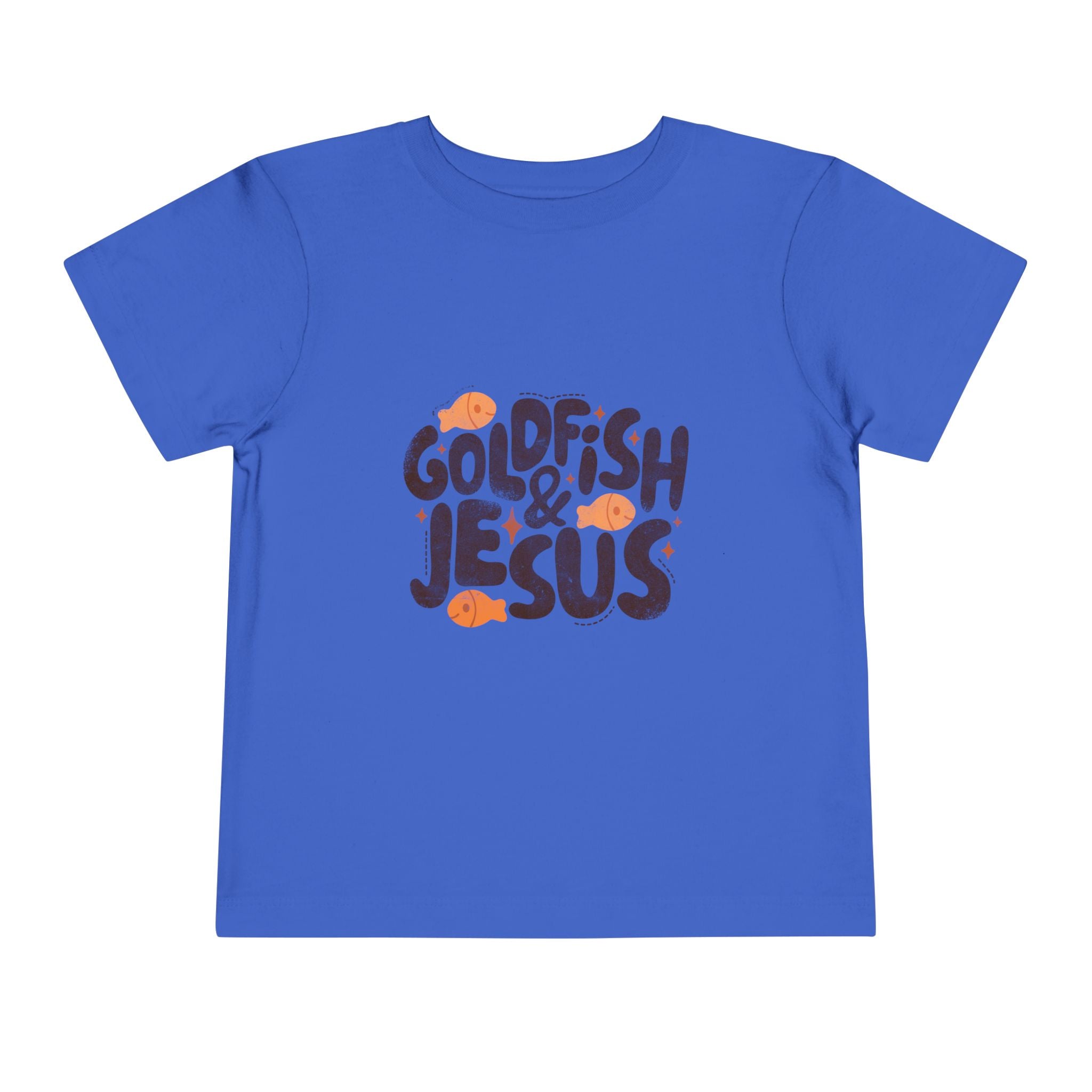 Goldfish & Jesus Toddler Tee — Cute Christian Kids Shirt