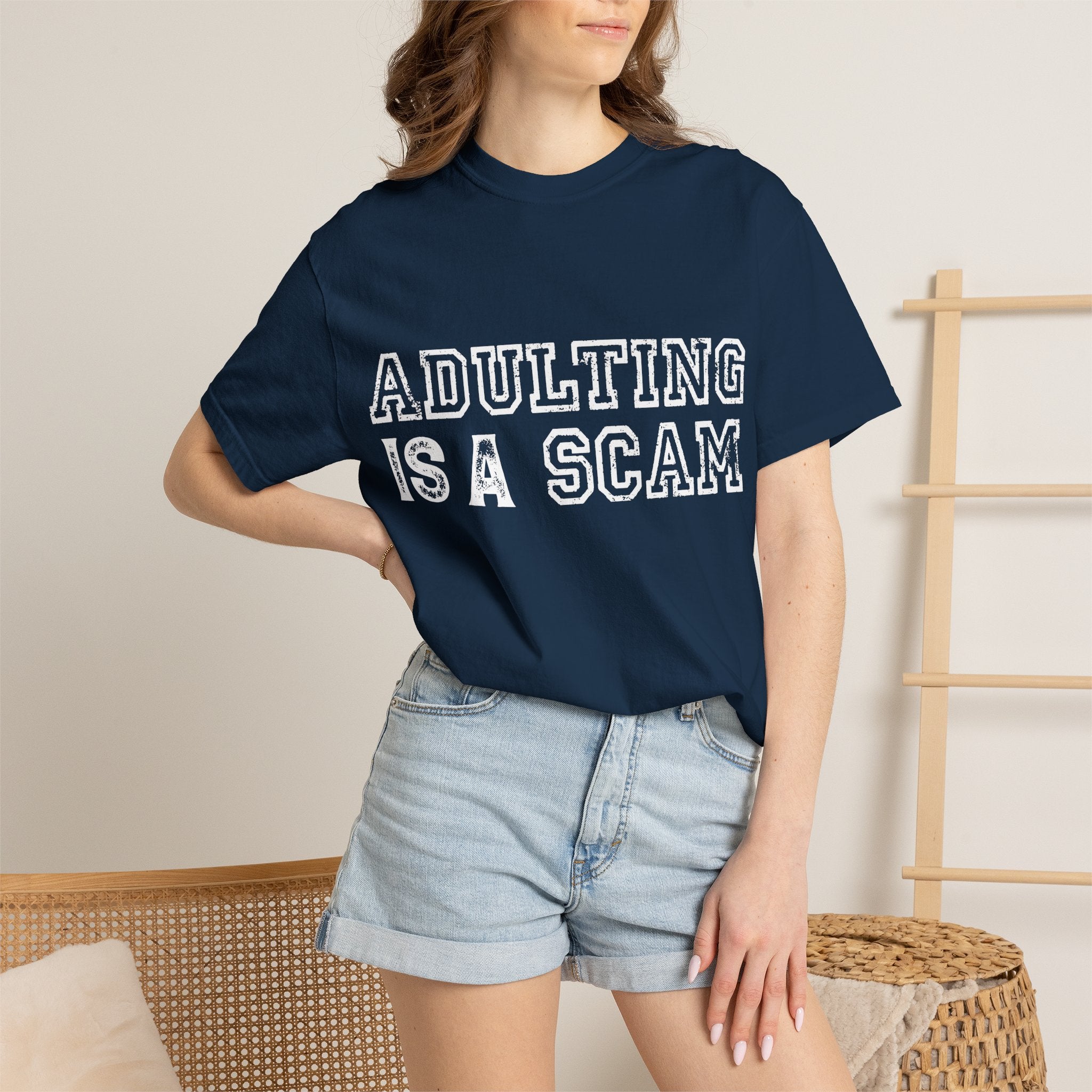 Adulting Is A Scam T-Shirt