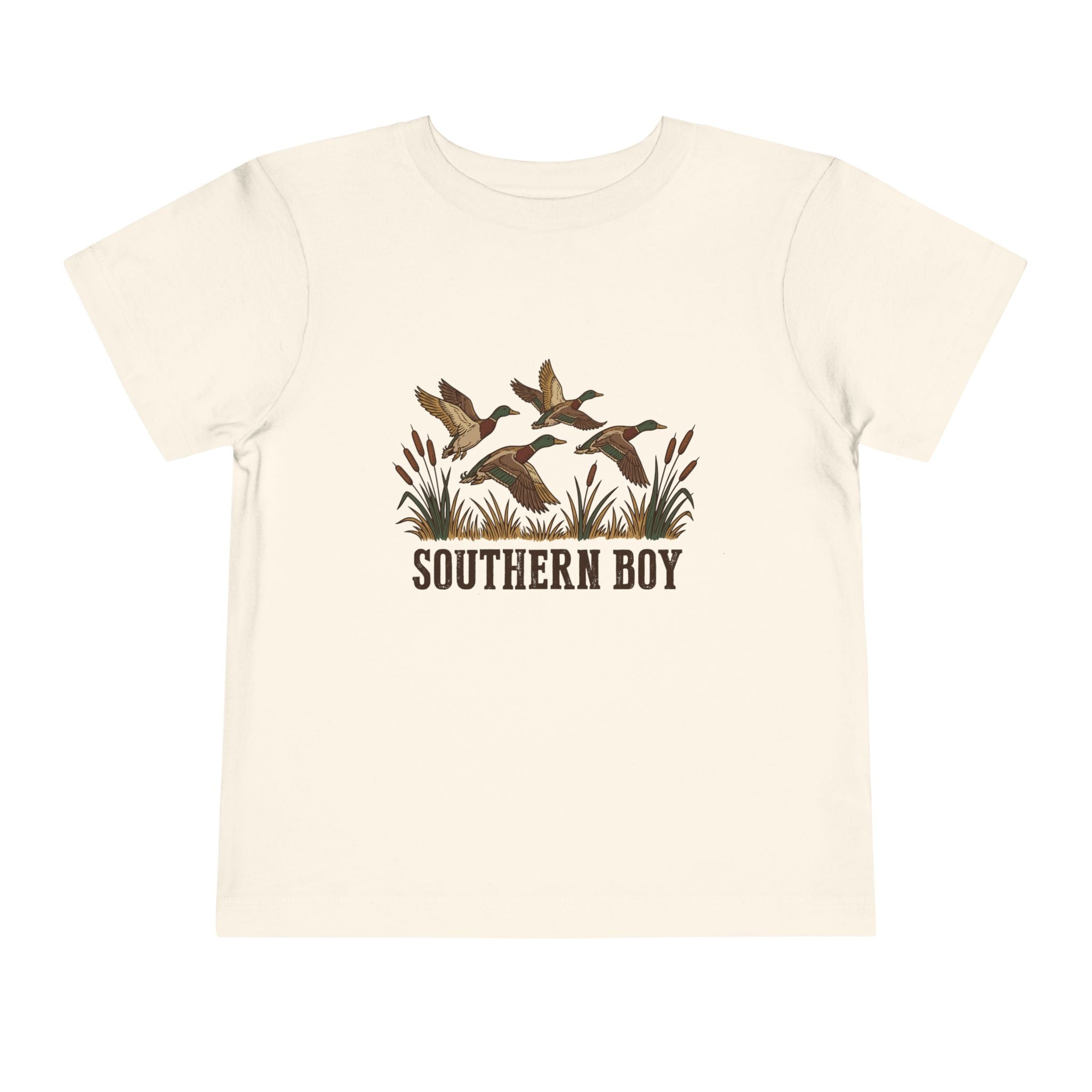Toddler Tee — "Southern Boy" Duck Hunting Graphic