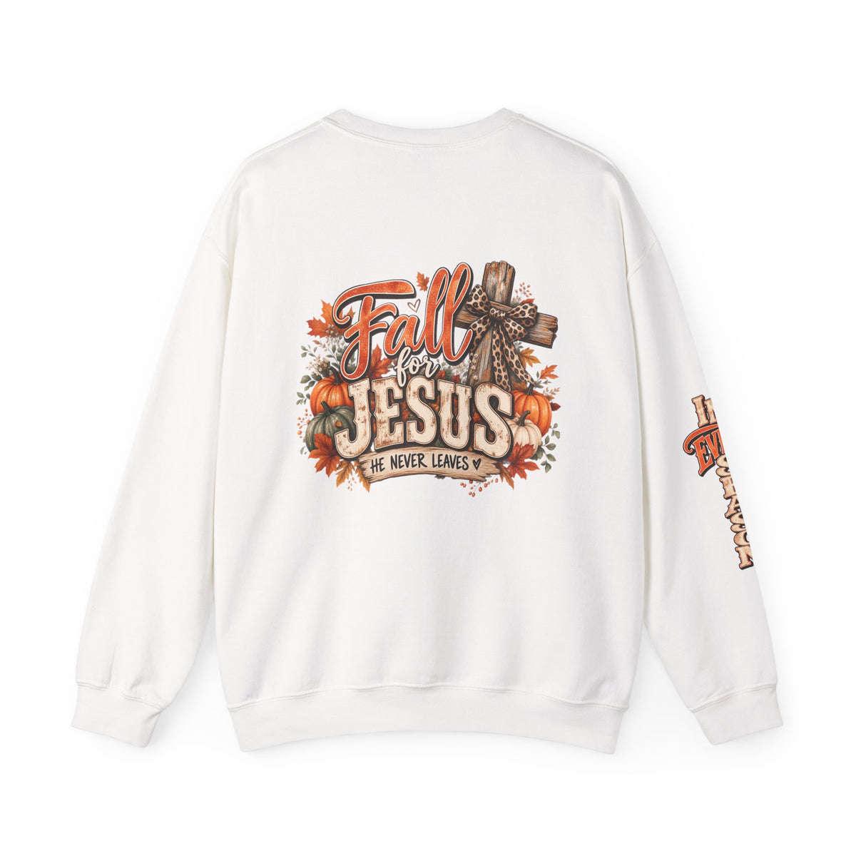 Fall for Jesus Sweatshirt — Christian Autumn Crewneck