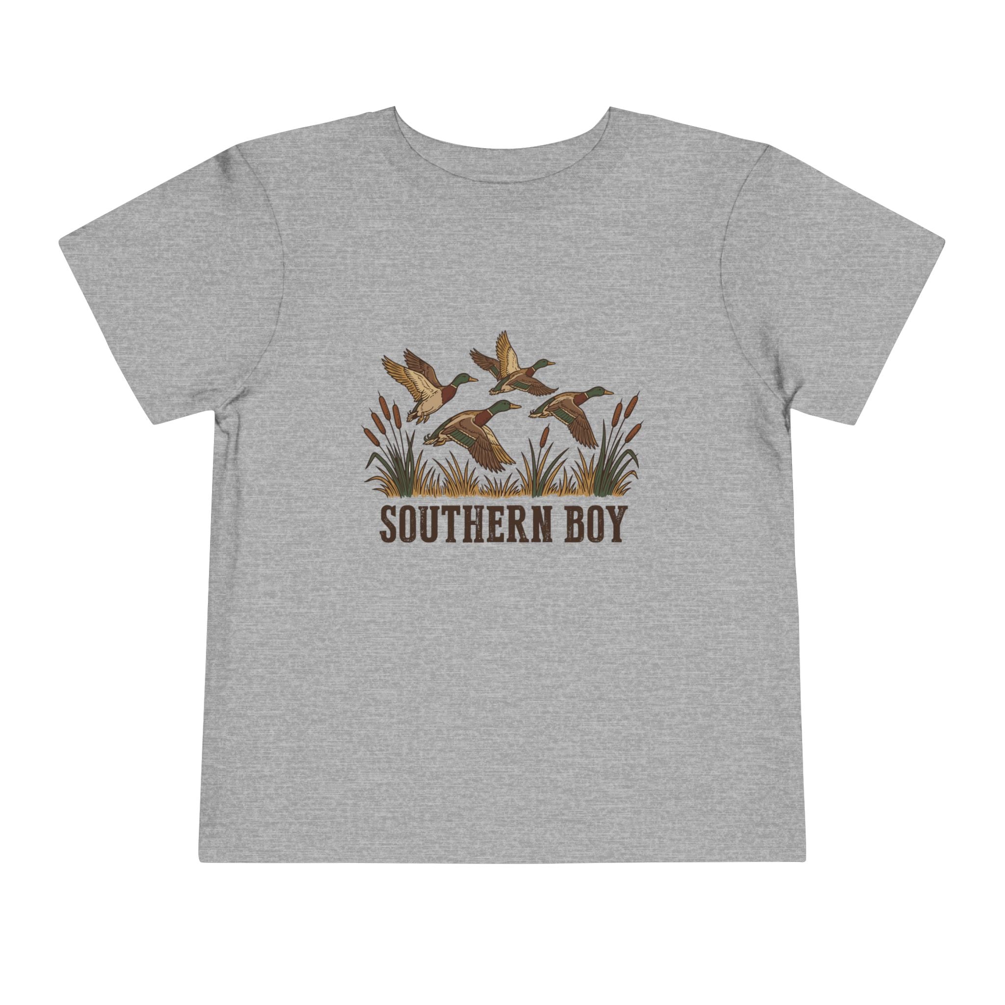 Toddler Tee — "Southern Boy" Duck Hunting Graphic