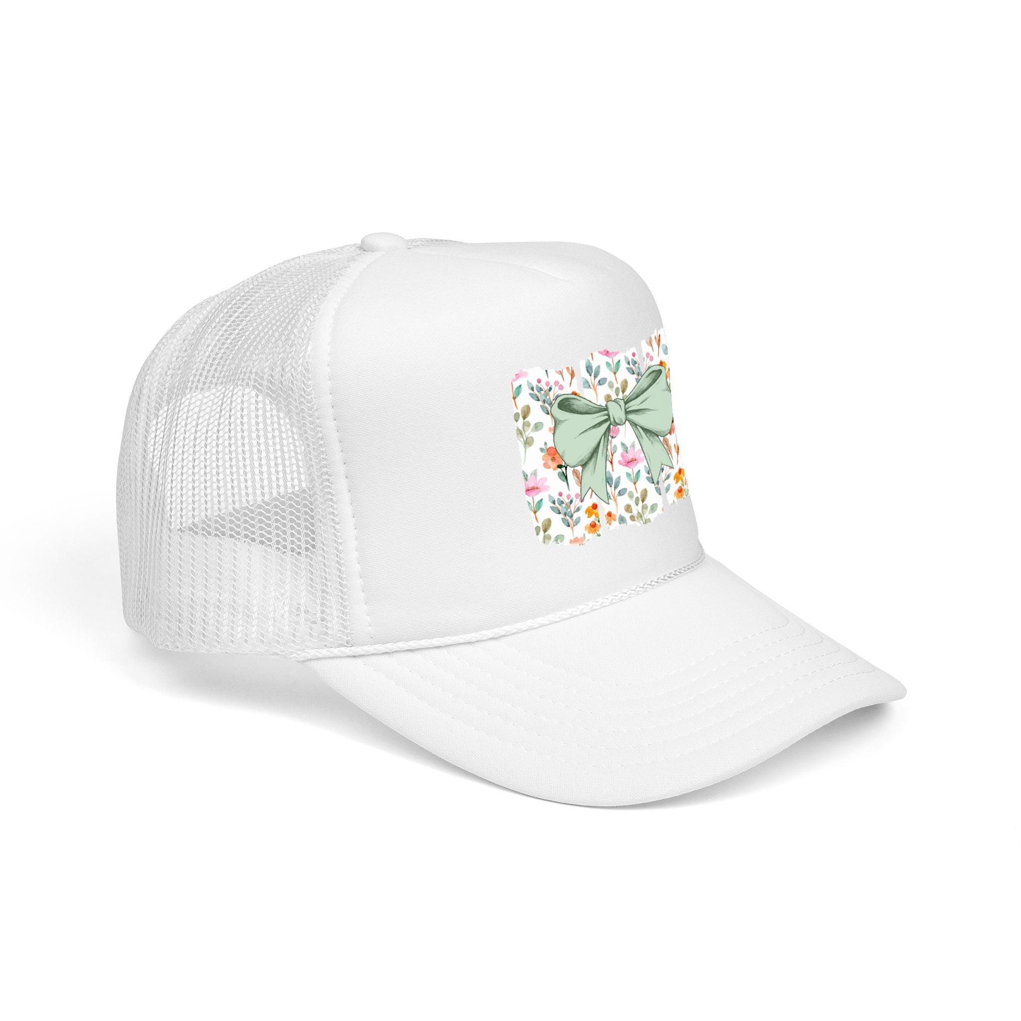 Floral Bow Trucker Hat