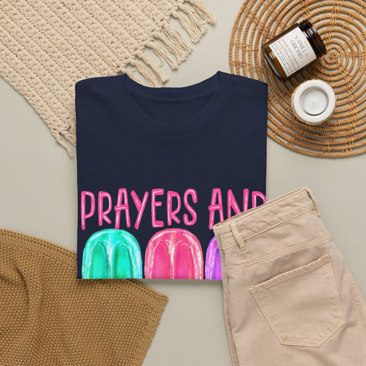 Prayers and Popsicles Tee Adult