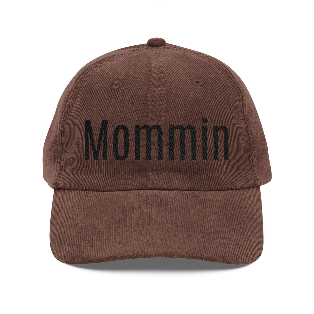 Mommin Corduroy Baseball Cap