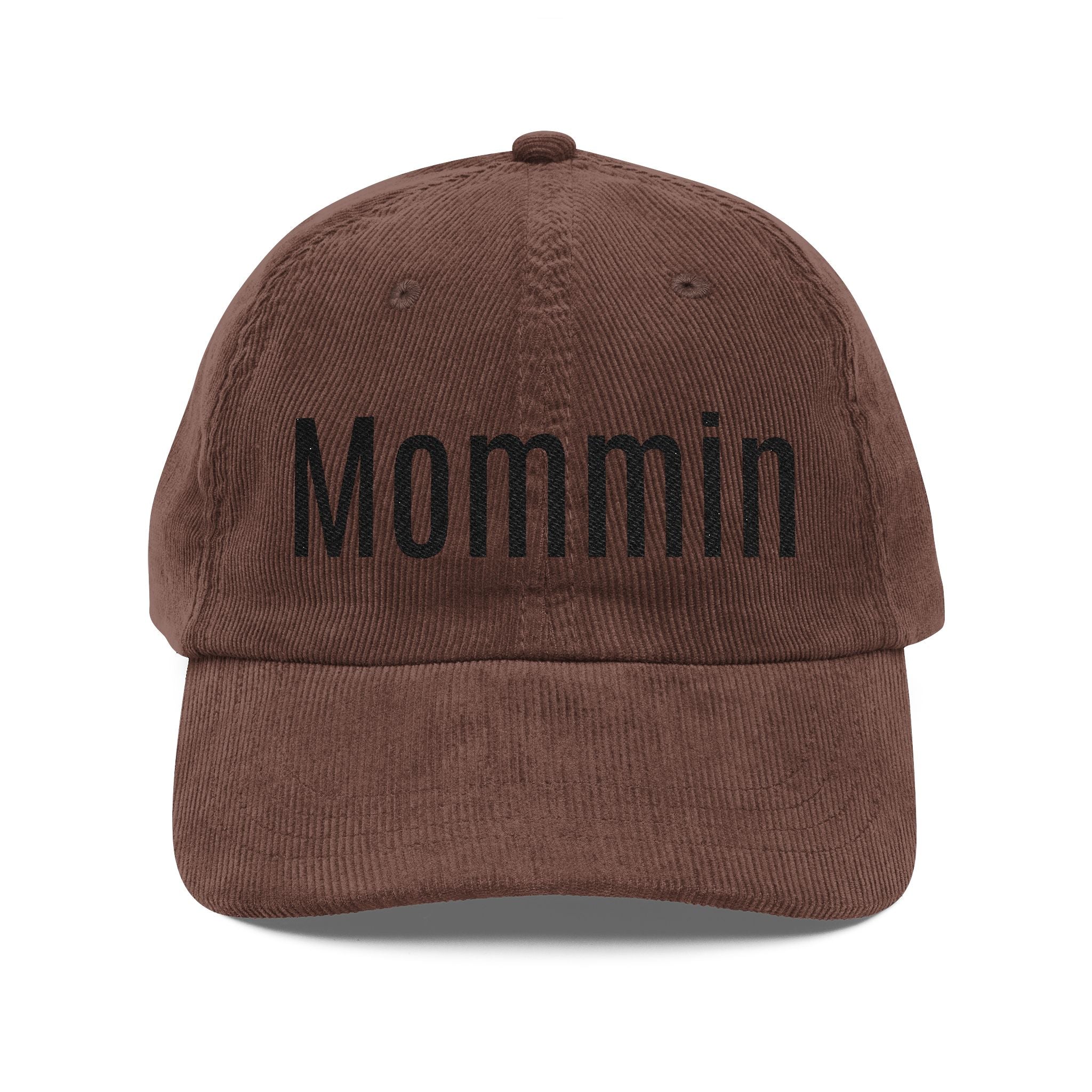 Mommin Corduroy Baseball Cap